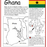 Ghana - Introductory Geography Worksheet