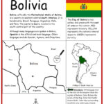 Bolivia - Introductory Geography Worksheet