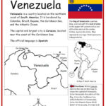 Venezuela - Introductory Geography Worksheet