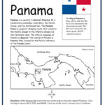 Panama - Introductory Geography Worksheet