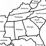 Southeast Region of the United States - Printable handout