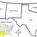 Southwest Region of the United States - printable handout