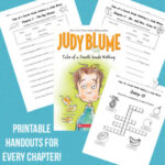 Tales of a Fourth Grade Nothing Printable Worksheets for each chapter