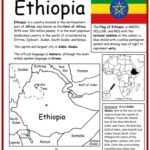 Ethiopia - Introductory Geography Worksheet